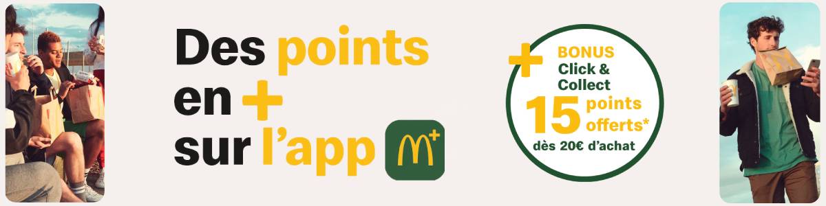 Click And Collect Mcdo Comment ça Marche Bonus Click & Collect ! | McDonald’s™