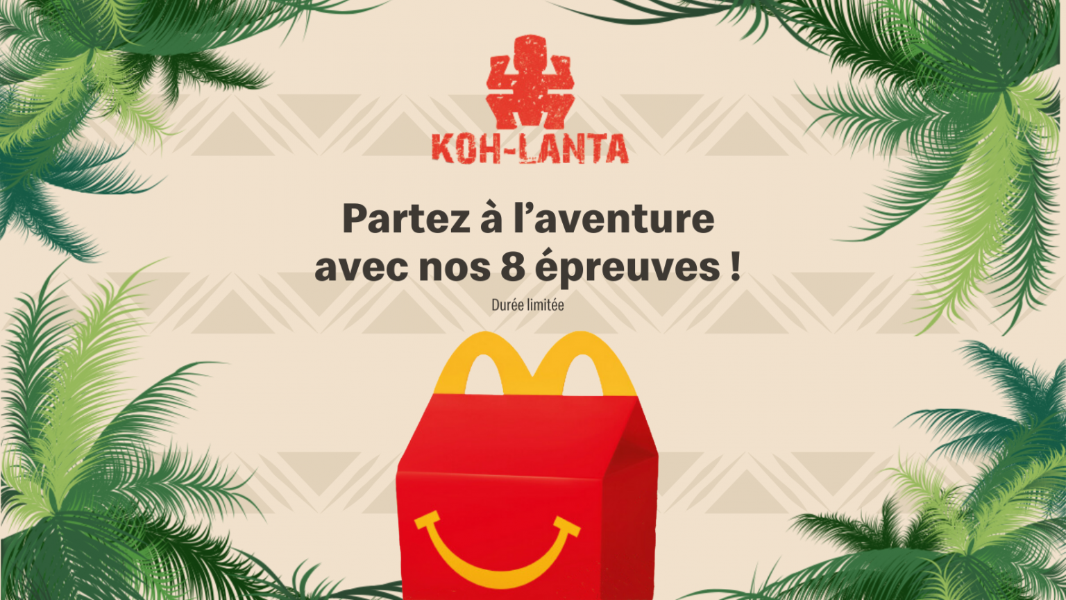Jeu De Société Koh-Lanta N°6 Happy Meal McDonald's - Complet Avec Boîte - Neuf