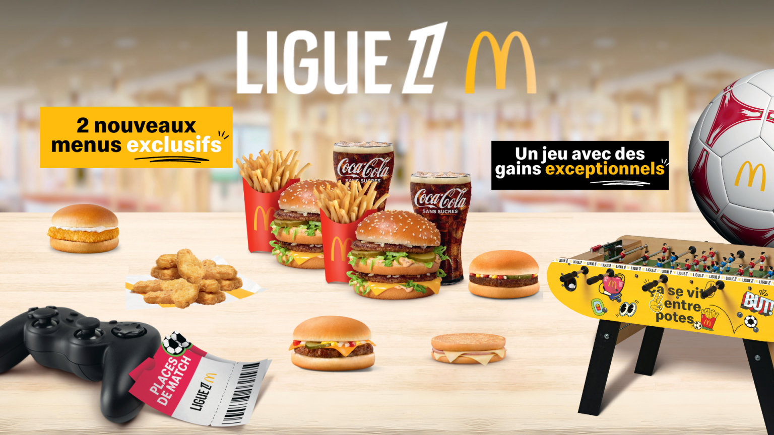 Mcdo Page De Garde Le match parfait entre McDonald's™ et Foot ⚽ - McDonald's Strasbourg