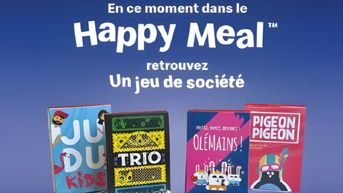 Jeu De Société McDonald's 2009 Happy Meal - Jeu Réflexion Très Rare - Occasion
